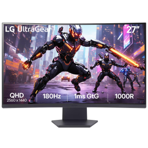 LG 27GS60QC-B UltraGear Curved Gaming Monitor