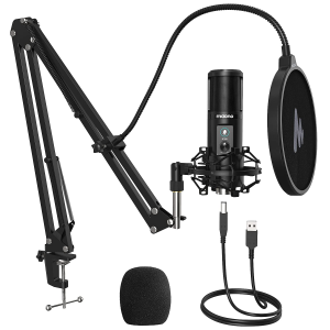 MAONO AU-PM421 Large Diaphragm Condenser USB Unidirectional Microphone